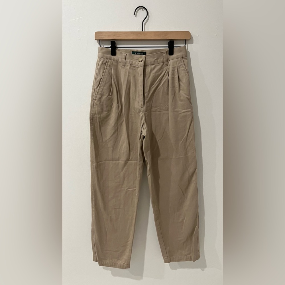 Vintage Lauren Ralph Lauren Khaki Trousers
